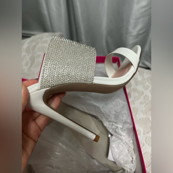 Rhinestone High Heel Sandal - Picture 4 of 5